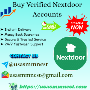 Buy Verified Nextdoor Accounts
