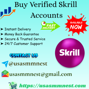 Buy Verified Skrill Accounts